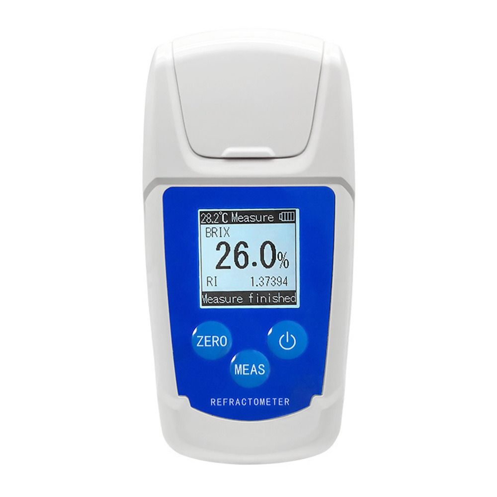 Mini Brix Tester ±0.2% Precision Brix Meter Digital Brix Refractometer Fruit, Juice, Drink