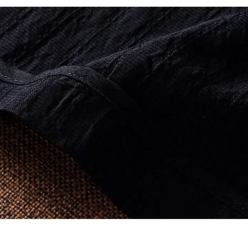 Frühling und Sommer Herrenanzüge&blazer Pendlerblazer Blazer für Herren Slim Fit Freizeitjacke Plissierte Knopfjacke