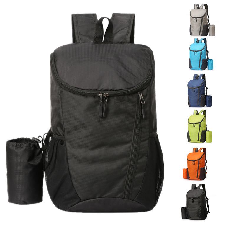 Ultra-light Portable Folding Backpack - Custom Print Logo for Travel, Mountaineering, Leisure & Sports