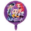 5pcs Kpop Demon Hunter Foil Balloons Birthday Decorations Huntrix Cumplea Guerreras Pop Saja Boys Party Supply Globos Rumi K os Round Sensory