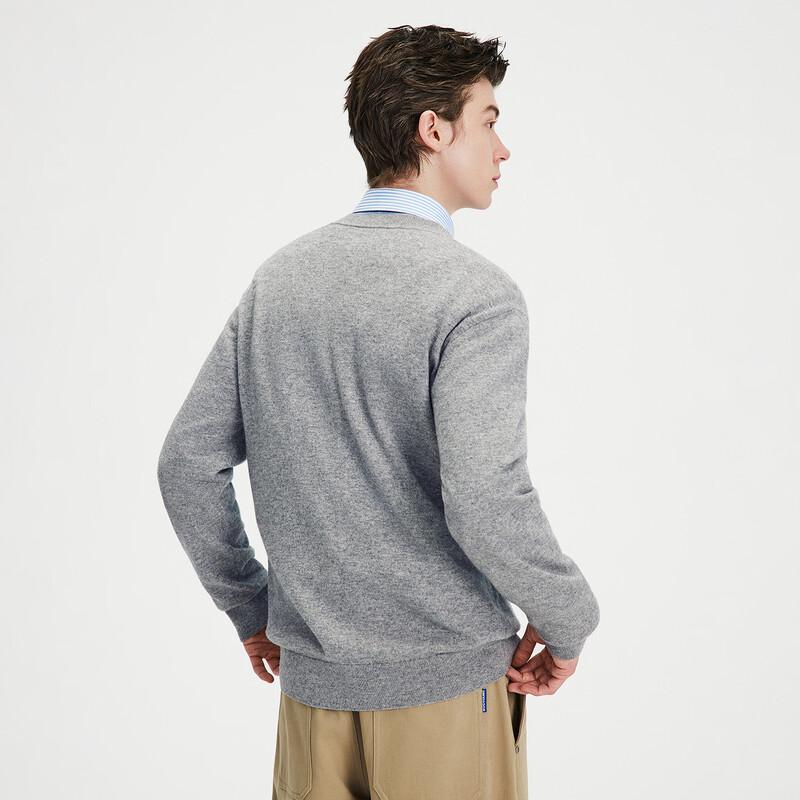 NVG·YOUNG Italian Wool Blend Crew Neck Sweater