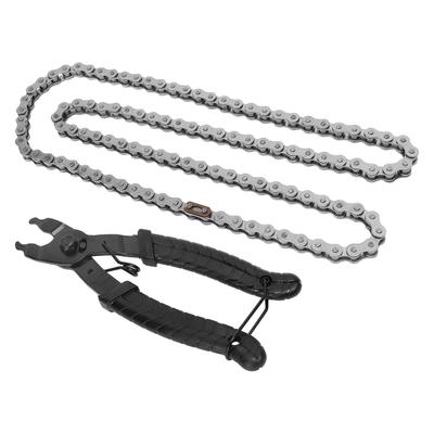 Catena per Bicicletta 415H 110L con Smagliacatena Kit Catena Link per Moto Motorizzata Dirt Bike Pit Bike Moto ATV Tosaerba