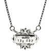 NON BRAND - blue sapphire diamondNecklace Pt850/sapphire Array