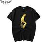 Retro-Print Kurzarm Michael Jackson Herren Damen Sommer T-Shirt Kind Junge Mädchen Oberteil Erwachsene Kinder Eltern-Kind Baumwoll-T-Shirt