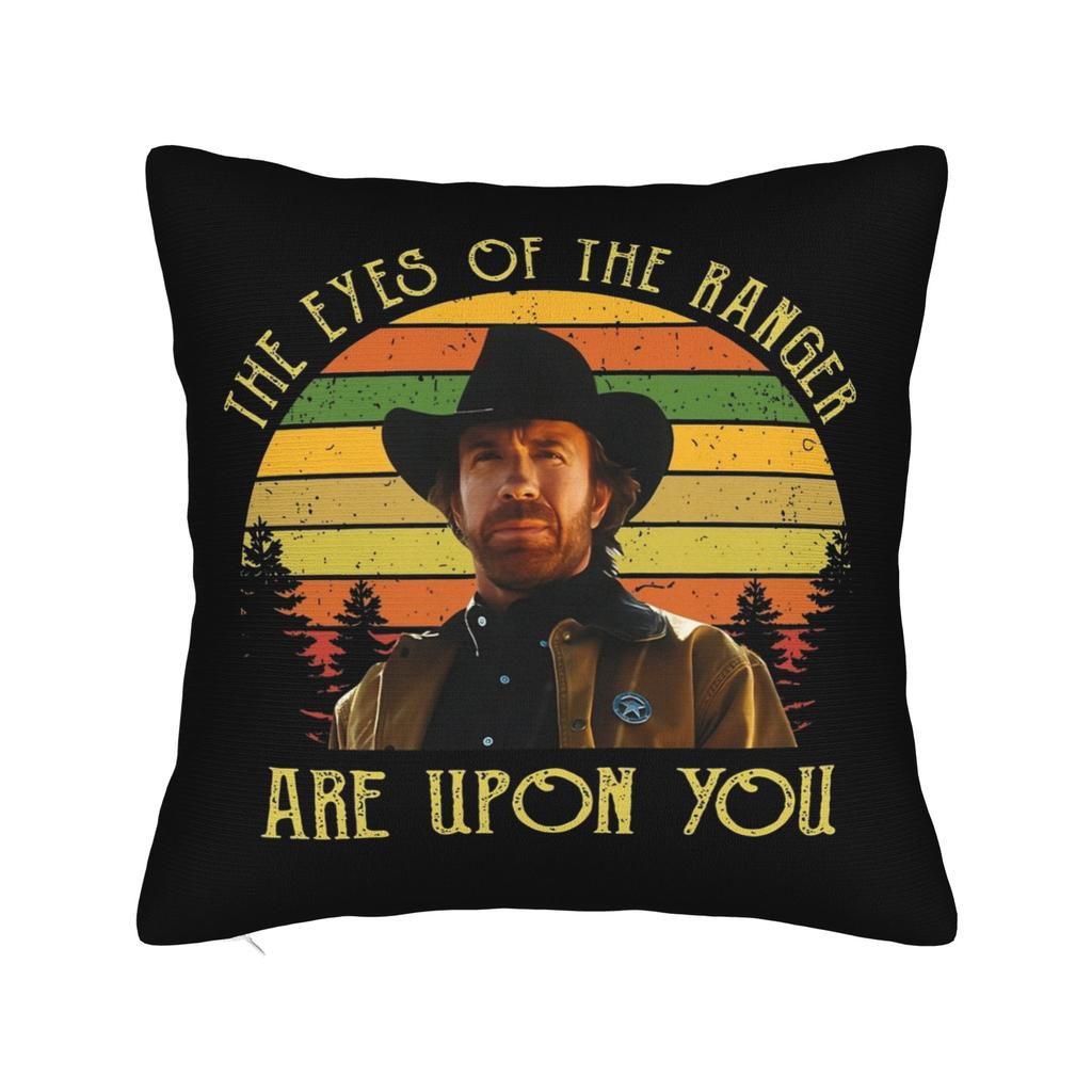 Approved Chuck Norris Square Pillow Cases Cushion Cover Customized Zipper Decor Pillowcase for Living Room xcm