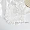 U-shaped Baby Cotton Bibs Feeding Floral Baby Drooling Bibs Waterproof Lace Saliva Towel Cloths Neck Wear Accessories