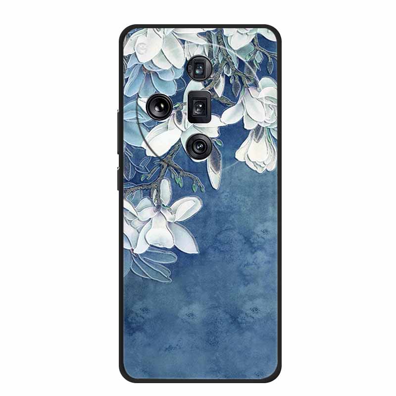 3D Emboss Case For OPPO Find X7 Ultra Phone Case Relief Black Silicone Soft Back Cover Coque For OPPO Find X7 Ultra Cases Fundas