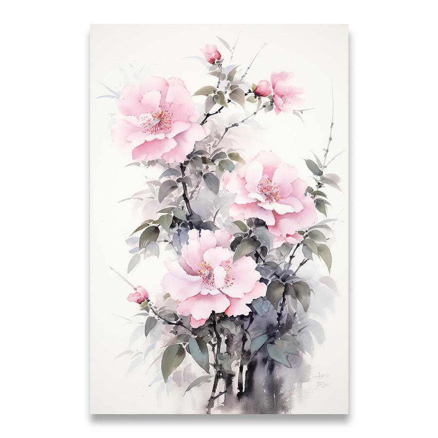 1pcs Posters for Wall Art Canvas Painting Decorative Paintings the Beauty of Nature Beautiful Flowers Decor for Room Home Garden