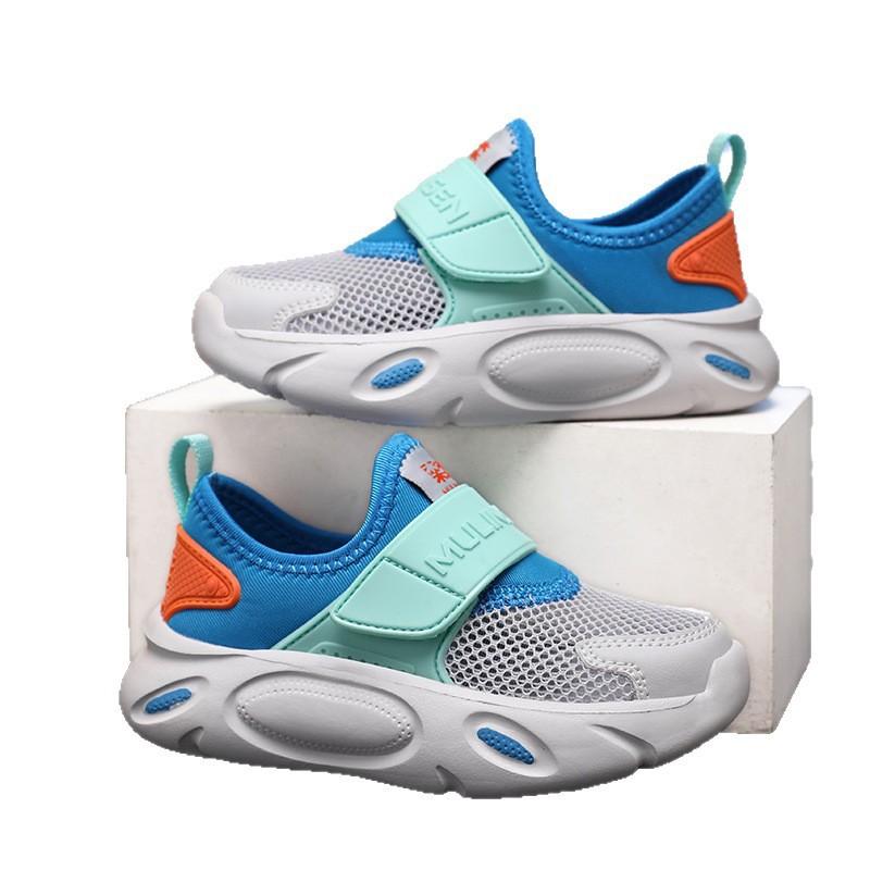 Kids Lightweight Breathable Mesh Running Shoes Boys Girls Outdoor Indoor Sport Sneakers