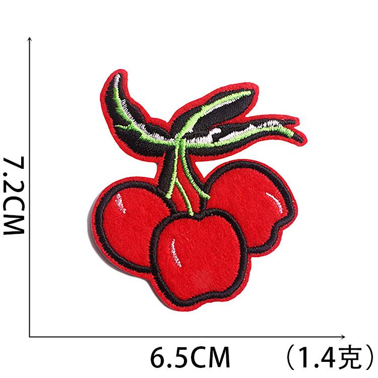 Astronaut Embroidery Cloth Sticker, Clothes Patch Sticker, Decorative Embroidery Sticker, Ocean Wave Computer Embroidery Chapter Cherry