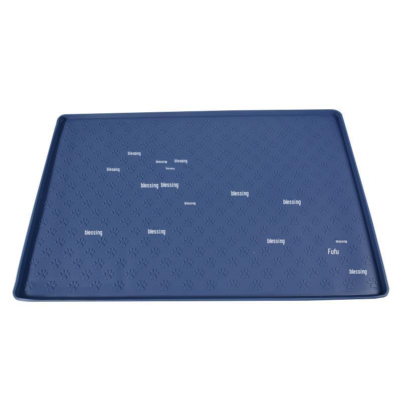 Silicone Non-slip Waterproof Pet Feeding Mat for Cats and Dogs