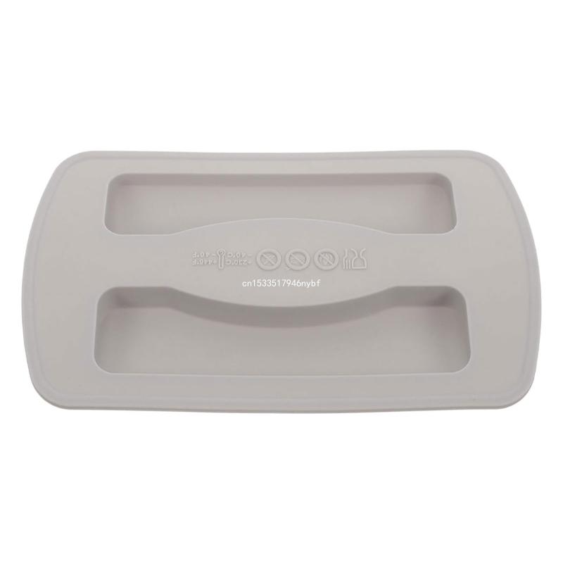 

Силиконовый чехол для тостера, чехол для тостера, чехол для тостера, чехол для сэндвич-машины, прямая поставка серый