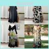 Maxikleid mit ethnischem Boho-Print und lockerer Taille für Freizeit und Party