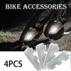 Bicycle Luminous Plate Night Reflector Mountain Bike Reflector 4pcs