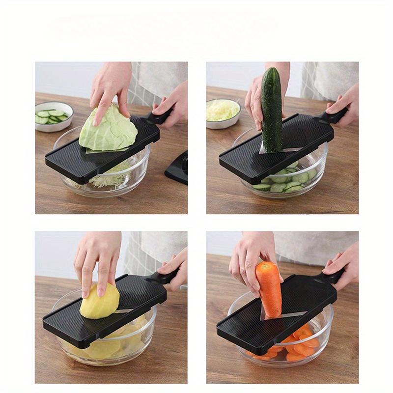 1/3Piece-packed cabbage slicer Manual plastic vegetable scraper and slicer With ergonomic handle-Heavy-duty multifunctional cabbage cutter Suitable