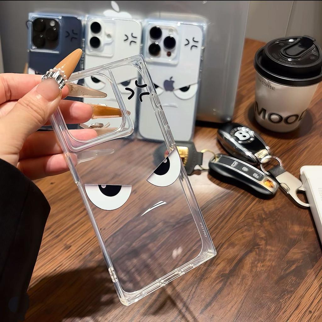 Milk Bad Emoticon Pack Apple 16 Creative Square Mobile Phone Case Anti Fall IPhone15promax Transparent 14 Protective Case