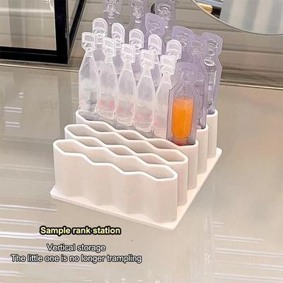 1PCS Wave-Design Desktop Organizer 5-Tier Stackable Stationery Storage Rack For Pens, Files & Office Supplies