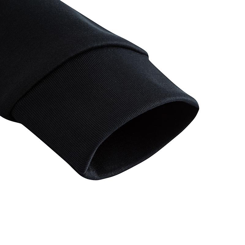 Anta Simple And Comfortable Versatile Round Neck Pullover Long Sleeve Fleece Sweatshirt Men Sweatshirt 952547711-2