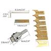 Carbide Ball Blade Woodworking Milling Cutter Molding Tool Beads Router Bit Drills Bit Set 6-12mm/14-25mm Drills Bit Set