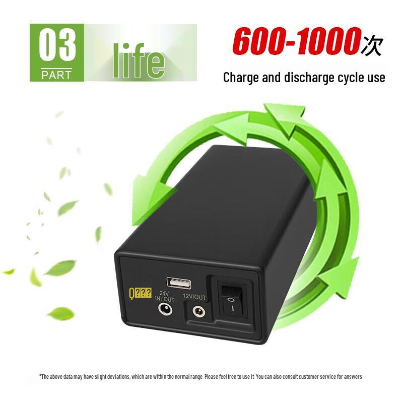 Yiseneng Multi-Voltage Rechargeable Lithium Battery CN Plug (adapter Included)