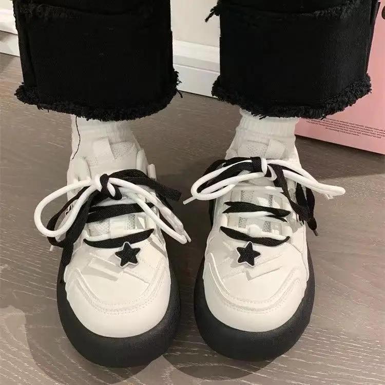 

Модная обувь на высокой платформе с круглым носком для женщин, эстетика Y2k, распродажа, новинки, удобная и элегантная обувь на каждый день 40