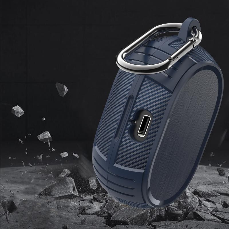 Shockproof TPU Case Compatible for Elite7pro/7Active/75T Earbuds AntiDrop Earbud Protections Includes Carabiner Clip