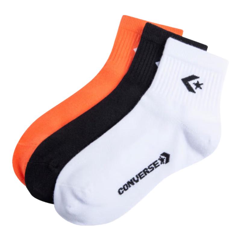 Converse Kids  Breathable Ankle Socks 3-Pair Pack 9/11
