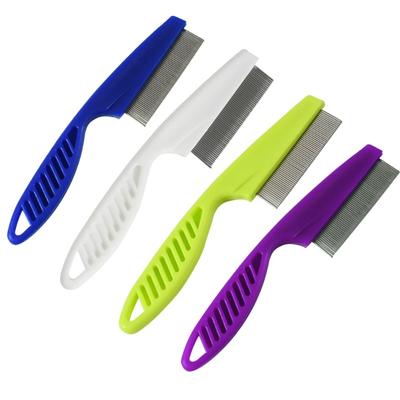 Pet Animal Care, Cat and Dog Protection, Flea Comb, Pet Stainless Steel Comfortable Flea Comb