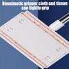 Snap Grip Mini Mop Zero Touch Cloth Change Lazy Mop Long Handle Flat Mop Locking Head with Sweeping Cloth for Wet And Dry Use Home Bathroom Cleaning
