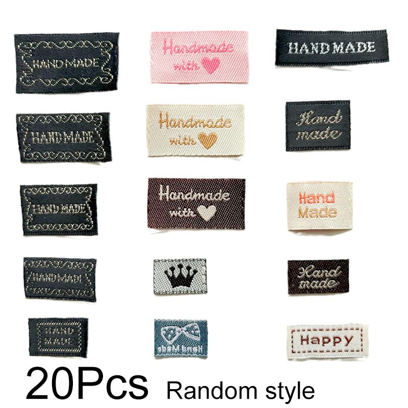 

20 шт./уп. Аксессуары для волос Цветные Маленькие Тканевые Наклейки DIY Ручная Работа Тканевая Этикетка для Одежды Детский Двоеточие Круг Заплатка для Багажа 20pcs