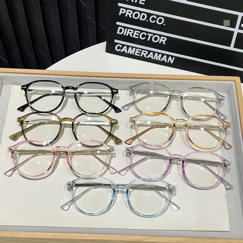 Literature and Art Anti-blue Light Myopia Eyeglasses Exquisite Luxury Eye Protection Women's Grade Glasses  0 To -4.0