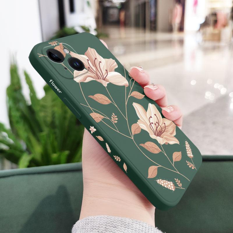 Delicate Blossoms Phone Case For iPhone 17 17 Air 16 16e 15 14 13 12 11 Plus Pro Max Mini X XR XS Cover