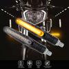 Motorcycle LED Turn Signals Motorcycle LED Turn Signals  Linear Warning Light with Sequential LED Turn Signals
