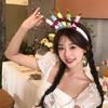 Happy Birthday Korean Style Headband Hair Accessories Women Hair Hoop  Photo Props