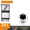 Stainless Steel Door Stopper with Thickened Base, Wall or Floor Mount, Anti-Collision for Rooms and Bedrooms.
