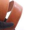 Used JIL SANDER FLAT SHOPPER Flat Shopper Tote Bag Canvas Leather Beige Brown Used Women