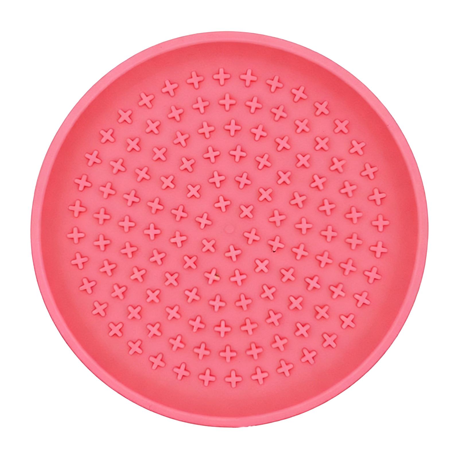 

Силиконовая миска для медленного кормления домашних животных с присоской - -Коврик-лизун против рассыпания для собак и кошек, Помощь при медленном питании и снятие тревожности 1