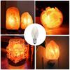 E12 Light Bulb 220V 10W 100LM 2700K Transparent Warm Color C7 Incandescent Tungsten Night Lamp Bulb Himalayan Salt Lamp Dropship