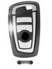 Compatible BMW Key Cover Set: Protective Soft Shell for 3, 5 Series & X5 Remote.