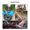 17 Pcs Bearing Race Seal Driver Tool Kit 10 Universal Sizes with Storage Case for Automotive Wheel Bearing Installation