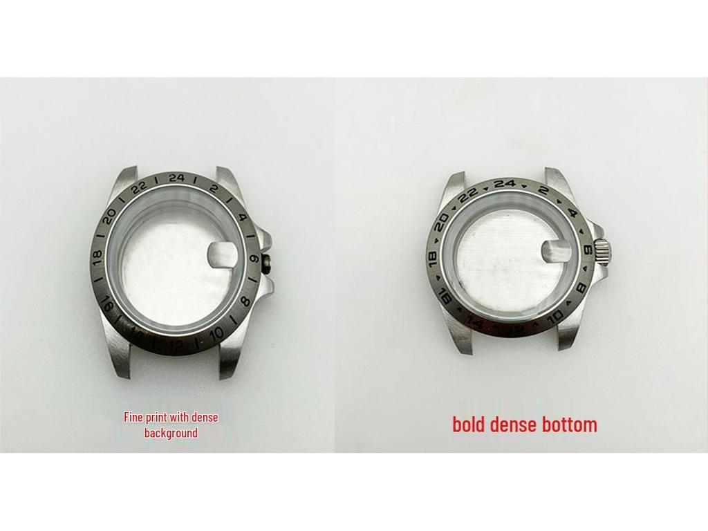 Modified EXP39MM Stainless Steel Submariner Case with Sapphire Cyclops for NH35/36 Movement