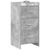 Sideboard Concrete Gray 40 x 36 x 80 cm Engineered Wood