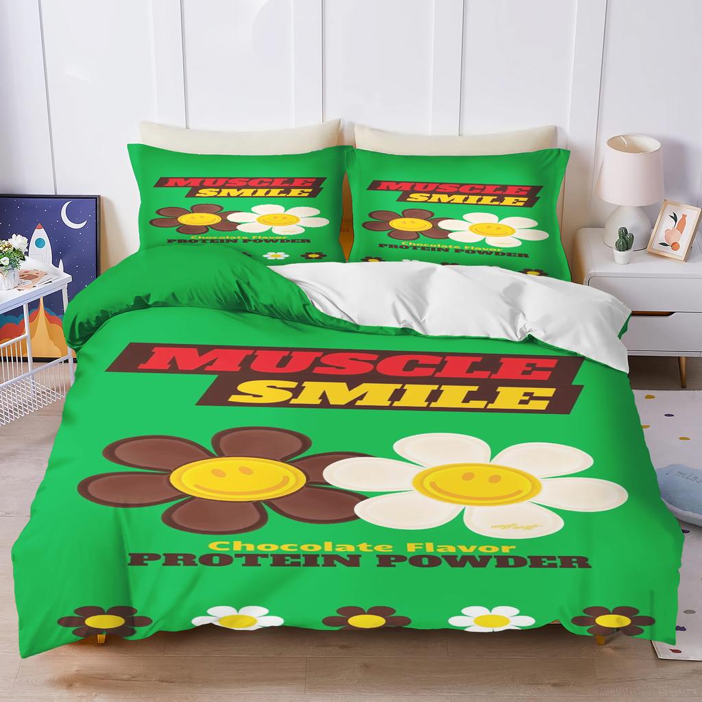 wiggle wiggle 3D Children'S Bedding Set Duvet Cover Set kingTwin Size Bedding Sets Universal, Suitable For Children And Adults