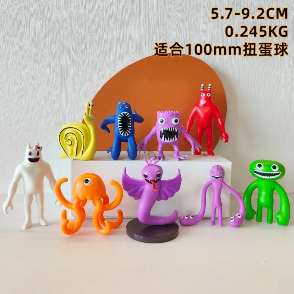 9 buc/set Jucării Figurine de Acțiune Garten of Banban PVC Joc Nabnab Hunter Tim Silent Steve Jucării de Pluș Cadouri de Ziua Copiilor