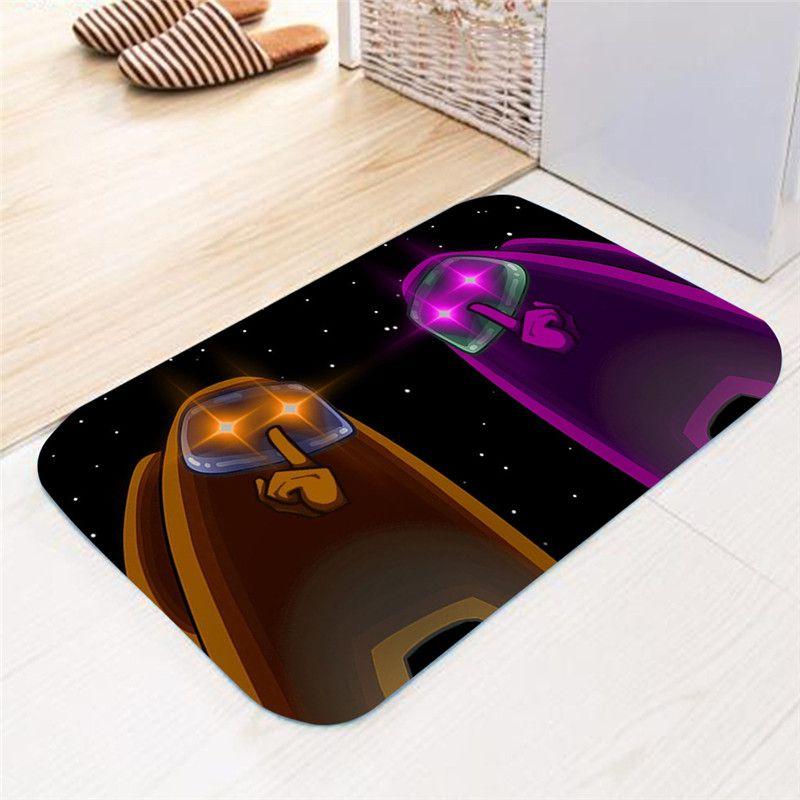 Mata Gra Flanela Dom Kąpiel Łazienka Antypoślizgowy Dywanik Dywan Dekoracja Podłogi