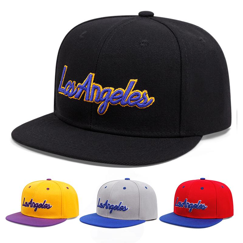 Neue Herren Damen Los Angeles Bestickte Baseballkappe Sommer Outdoor Sonnenhut Hip Hop Verstellbare Truckerkappen Baumwolle Snapback Hüte
