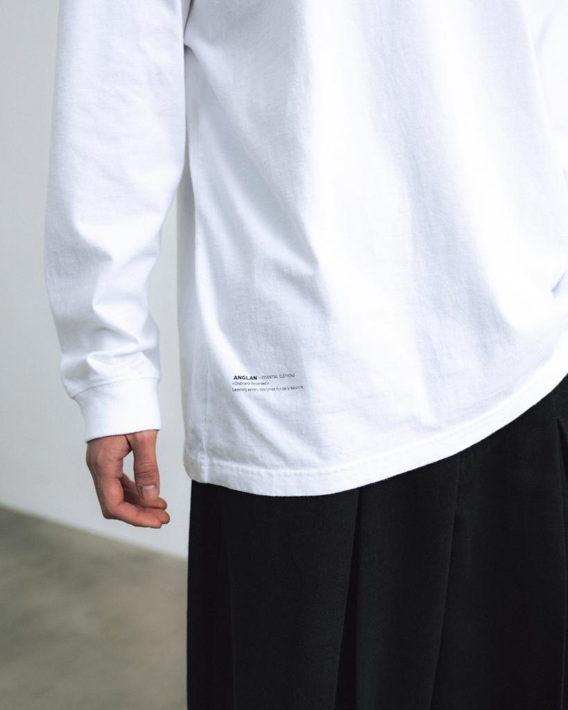 ANGLAN Essential Layer Long Sleeve - White