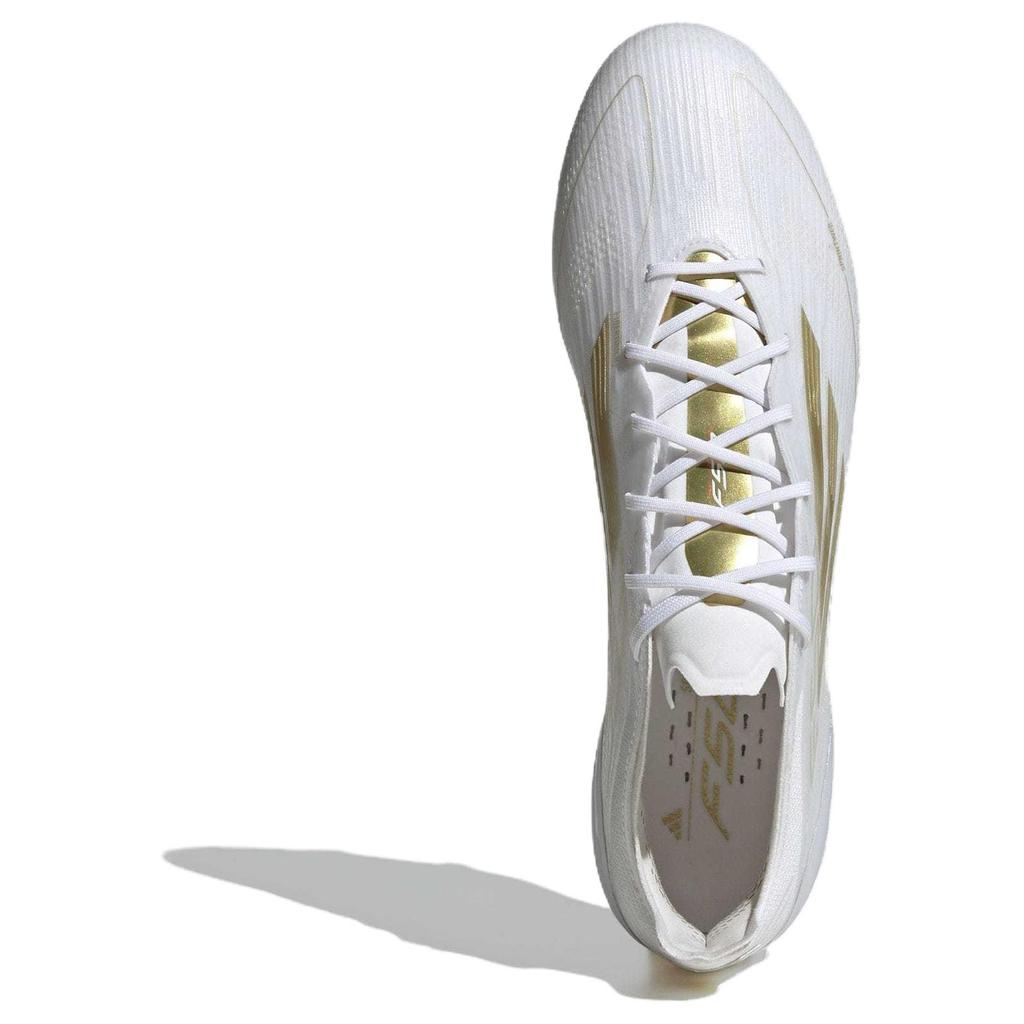 adidas Adizero F50 Elite FG Dayspark Pack Unisex Sneaker Weiß Cloud-Weiß Gold-Metallic IE3186