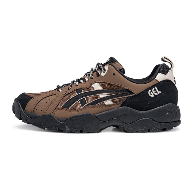 ASICS Gel Truck Casual Schoenen Unisex Lage Top Bruin Zwart 42
