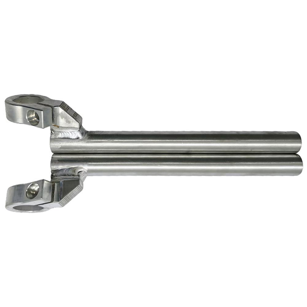 Motorrad-Individualisierung Aluminiumlegierung Lenker CNC-gefräster Lenker Oxidationsbeständiges Material Stilvolles Silber-Finish